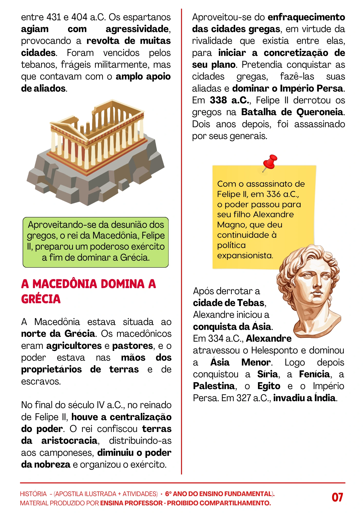 HISTÓRIA 6º ANO APOSTILA TEÓRICA E ATIVIDADES (101)