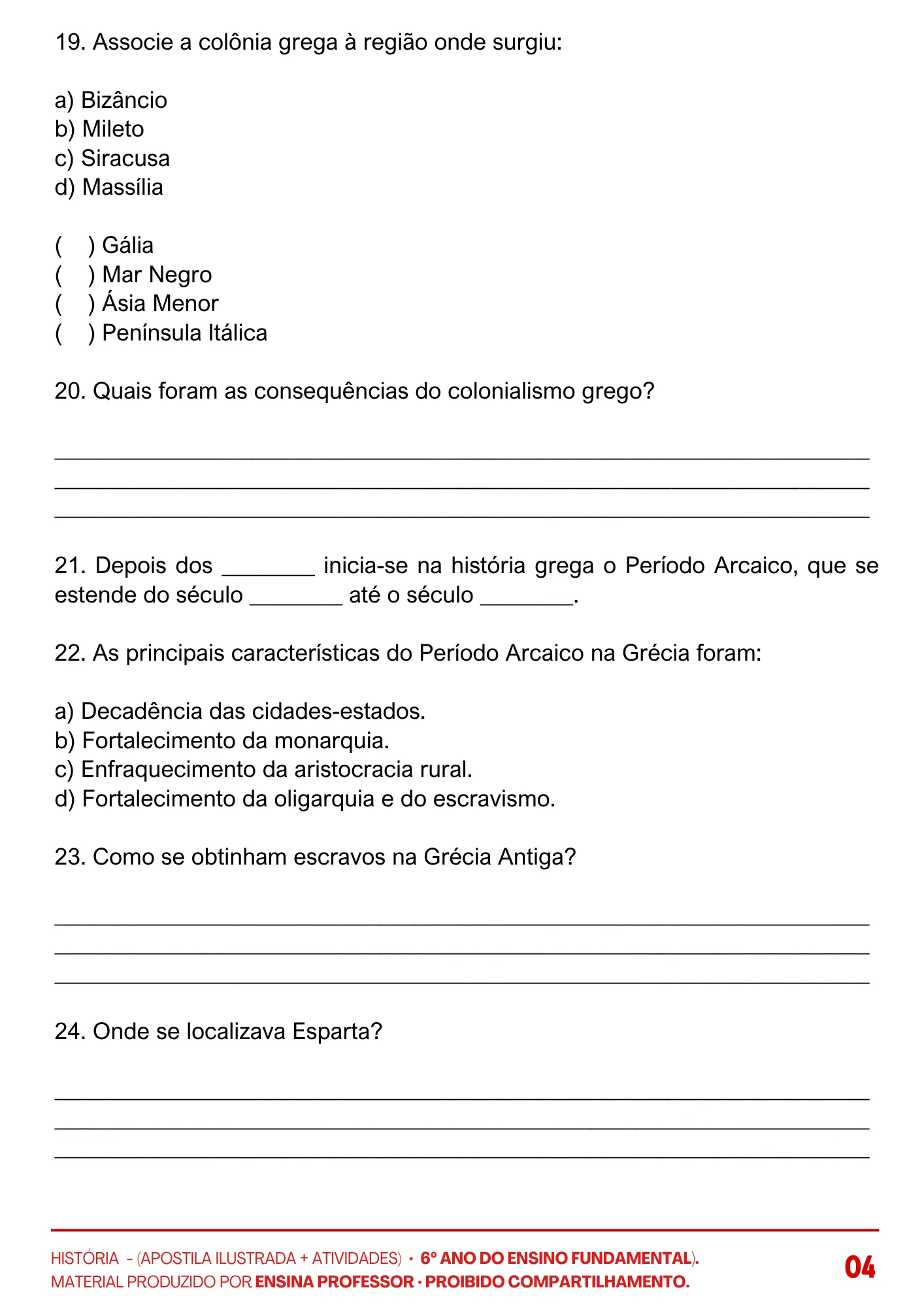 HISTÓRIA 6º ANO APOSTILA TEÓRICA E ATIVIDADES (109)