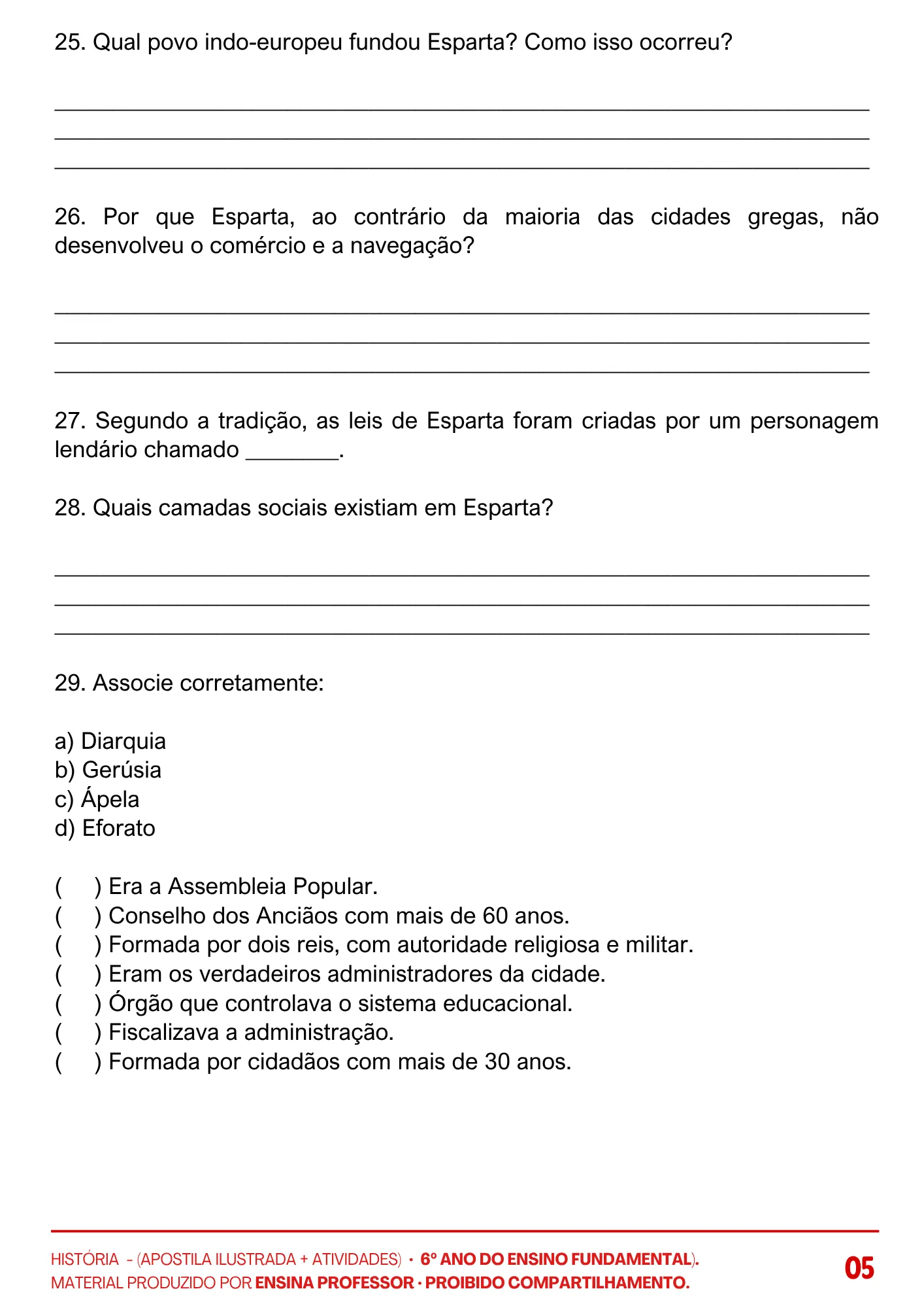 HISTÓRIA 6º ANO APOSTILA TEÓRICA E ATIVIDADES (110)