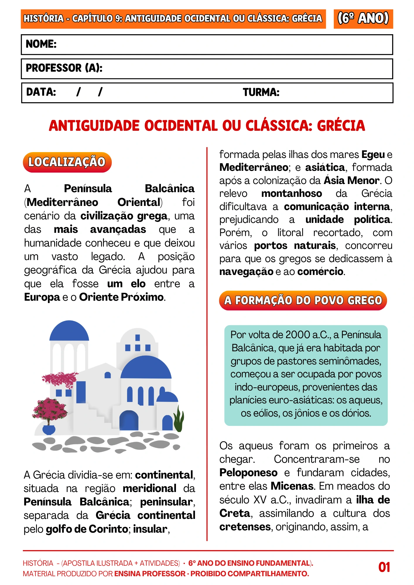 HISTÓRIA 6º ANO APOSTILA TEÓRICA E ATIVIDADES (95)