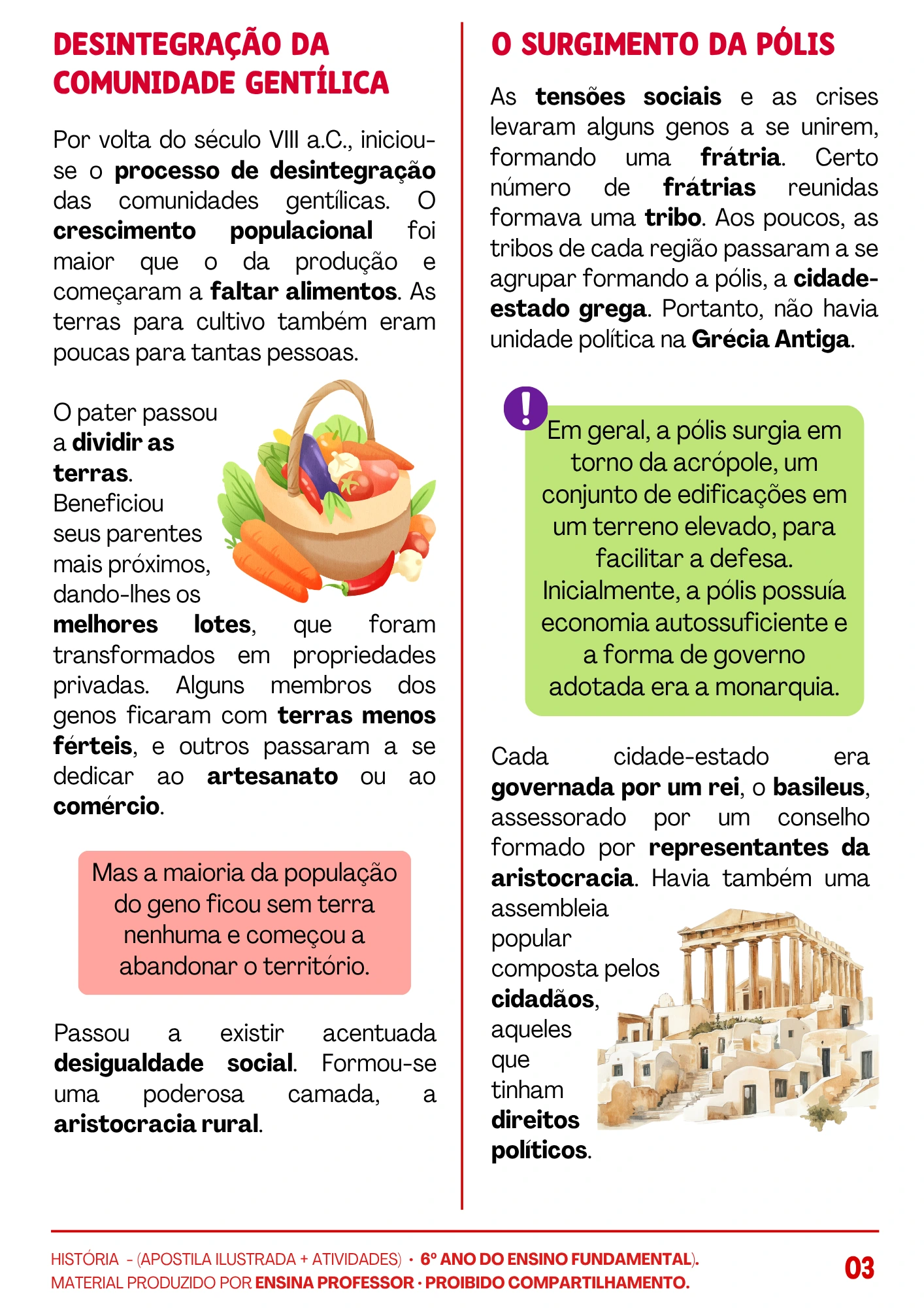 HISTÓRIA 6º ANO APOSTILA TEÓRICA E ATIVIDADES (97)