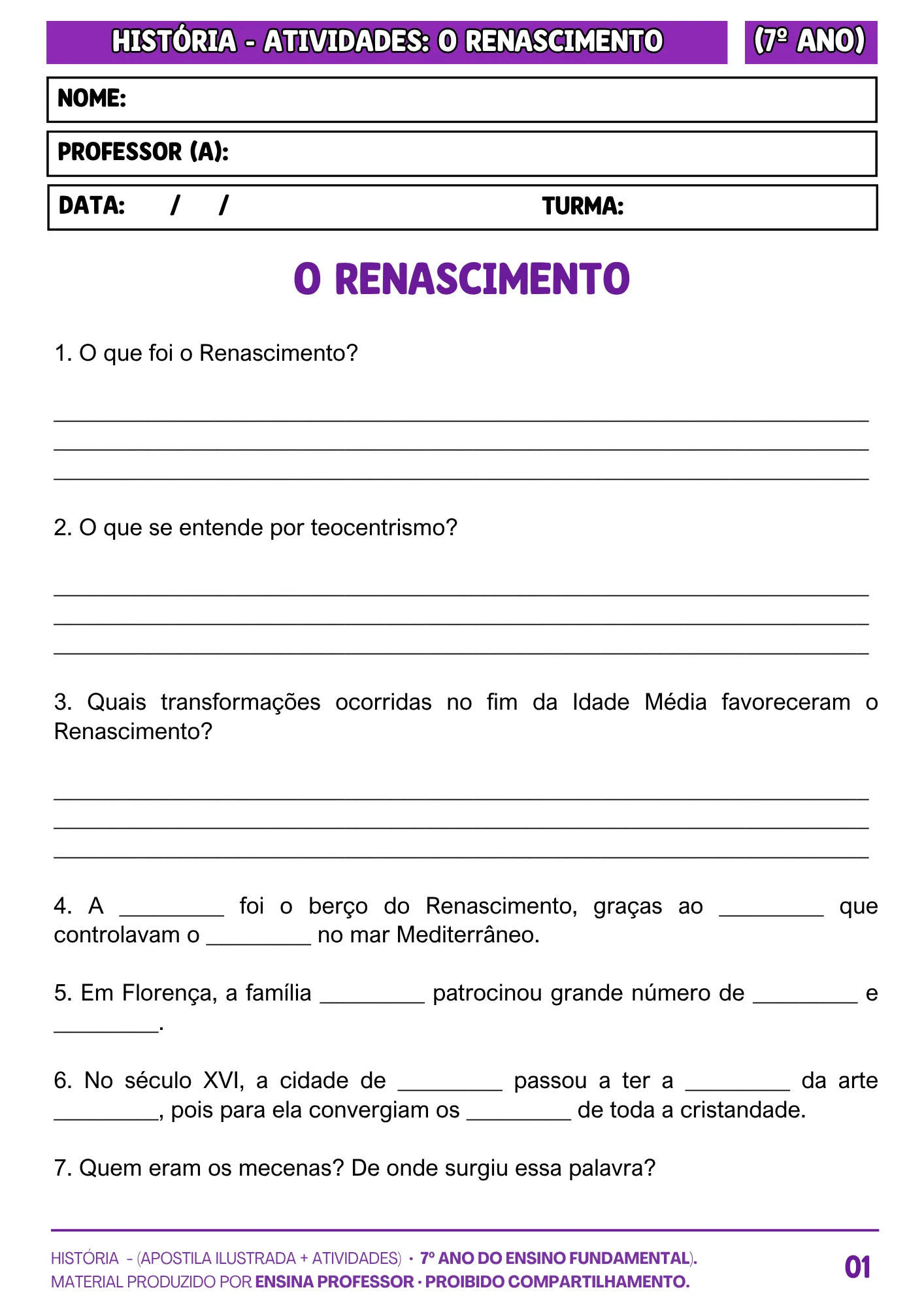HISTÓRIA 7º ANO APOSTILA E ATIVIDADES (51)