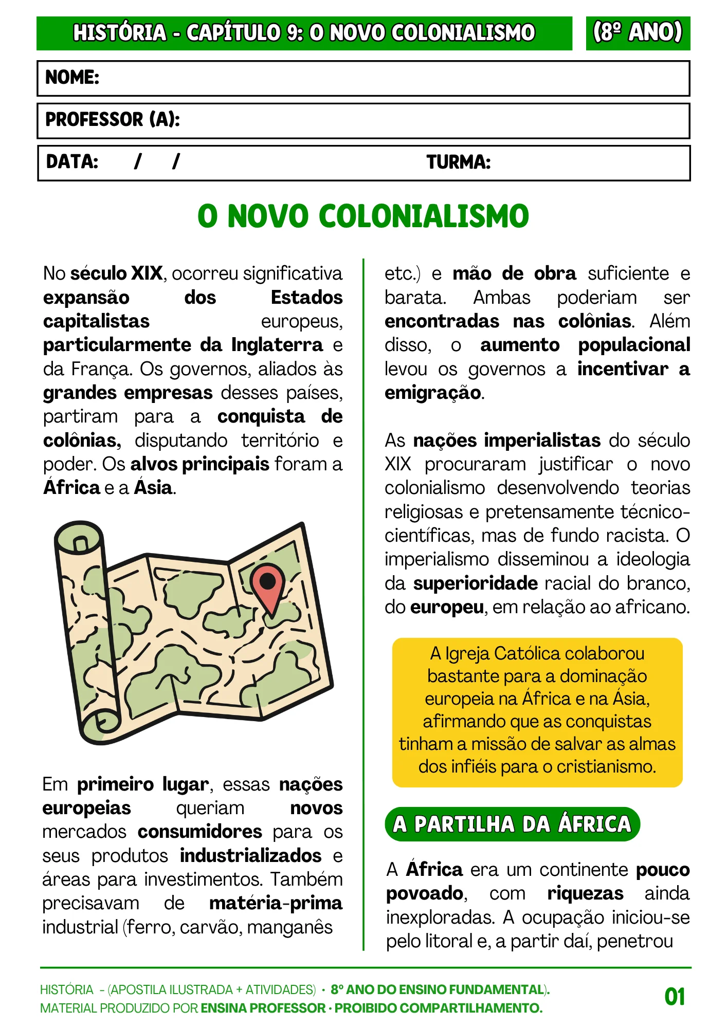 HISTÓRIA 8º ANO APOSTILA E ATIVIDADES (115)